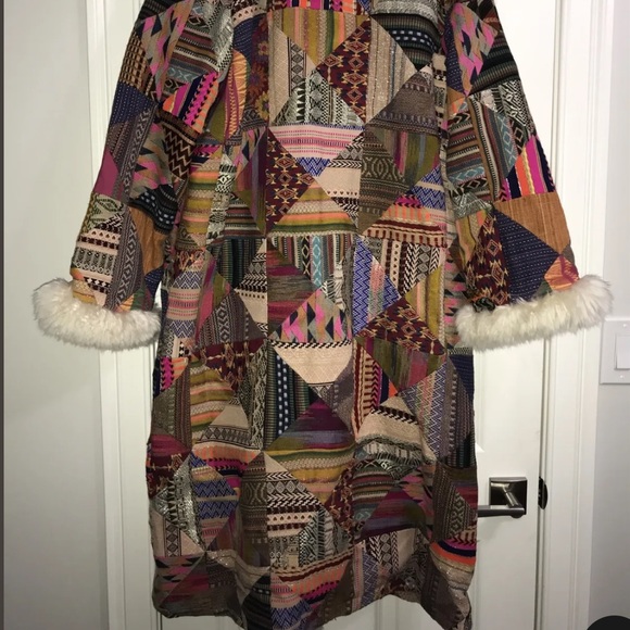 NWT Free People Shearling Caravan Coat Size Medium Z150 - Picture 7 of 7